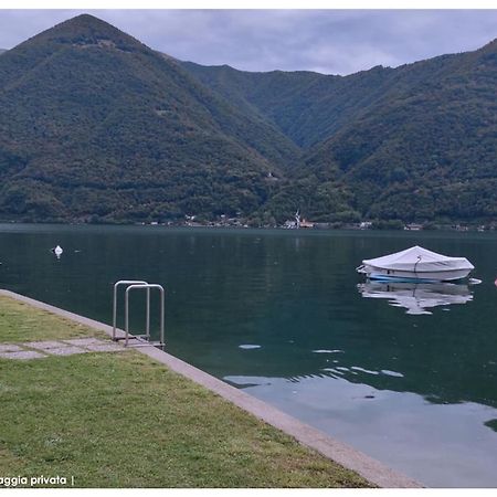 Lfsuite Luganolake Terrazza Spiaggia Privata Parking Wi-Fi Netflix Πορλέτσα Εξωτερικό φωτογραφία