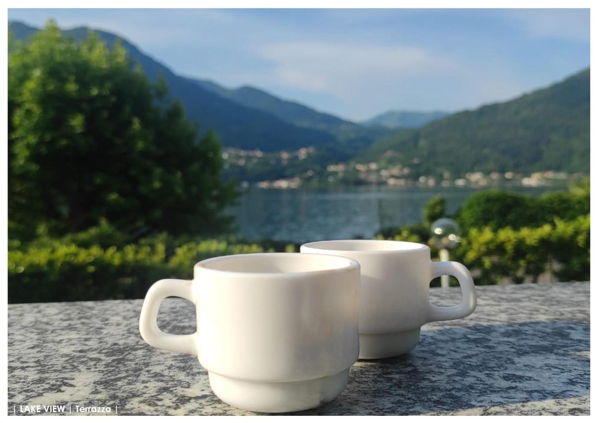 Lfsuite Luganolake Terrazza Spiaggia Privata Parking Wi-Fi Netflix Πορλέτσα Εξωτερικό φωτογραφία