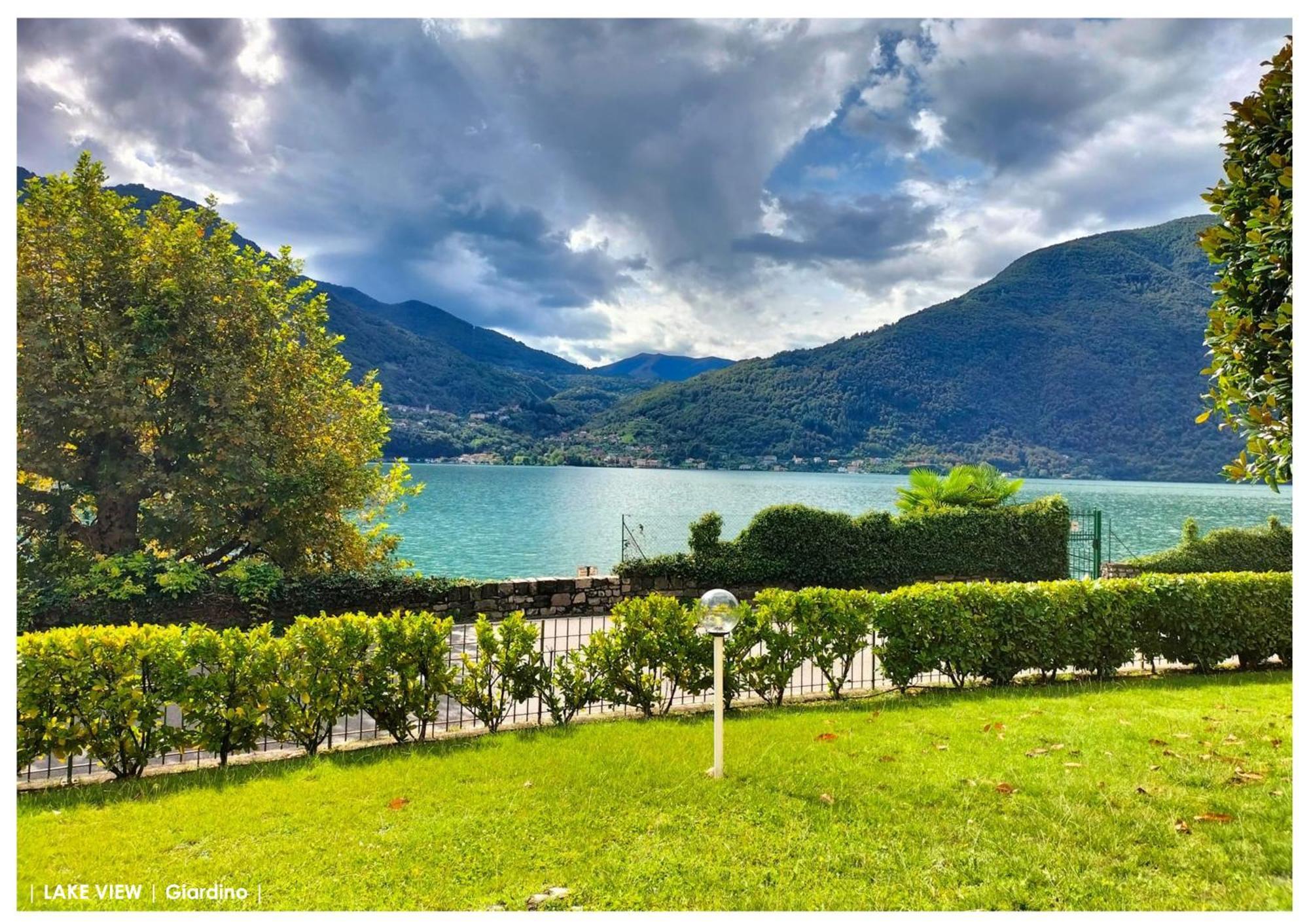 Lfsuite Luganolake Terrazza Spiaggia Privata Parking Wi-Fi Netflix Πορλέτσα Εξωτερικό φωτογραφία